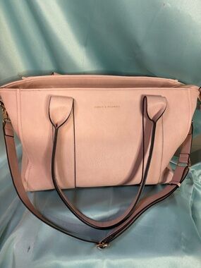 Poppy & Peonies Blush Pink Multitasker Tote Bag